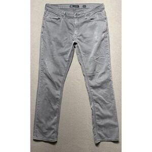 Buckle BKE Jake Straight Jeans Men 34x32 (34x30) Gray Neutral Minimalist Stretch